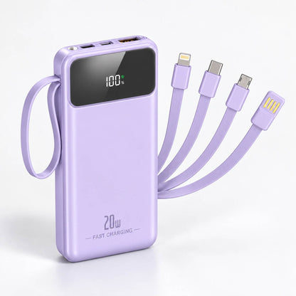 ViPower Quad - 4-Cable Power Bank